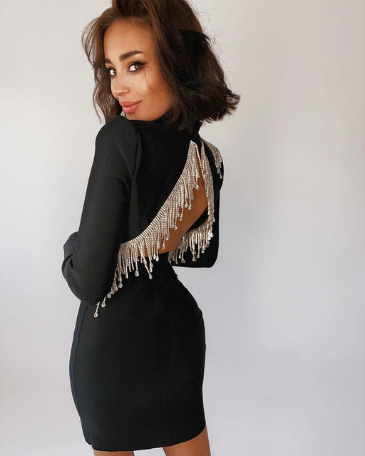 MILA COCKTAIL DRESS Black