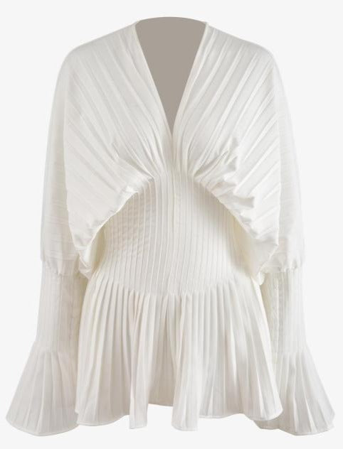 ODETTE BLOUSE white