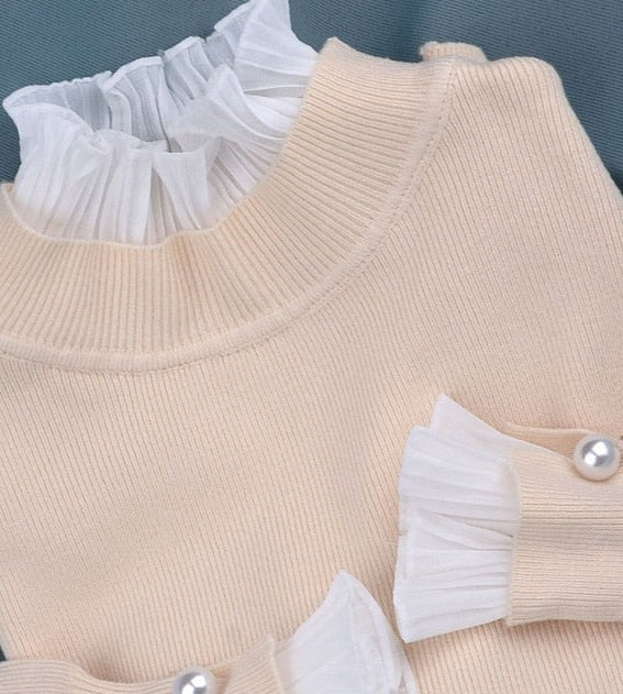 ELISA CUTE SWEATER Apricot