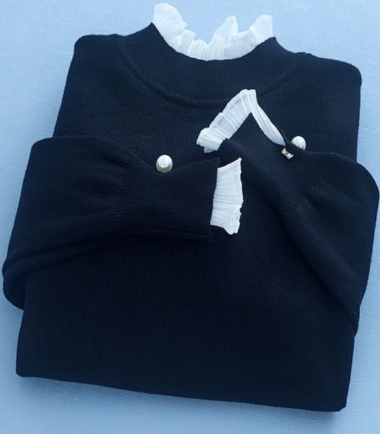 ELISA CUTE SWEATER Black