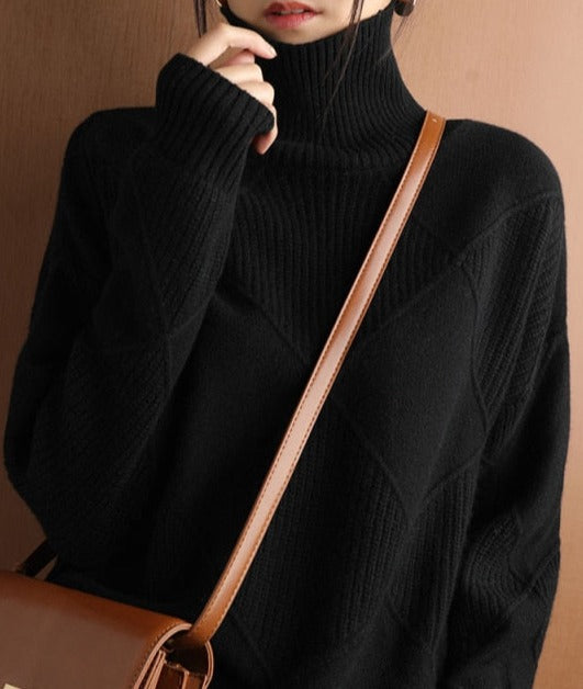 NANA WOOL SWEATER black