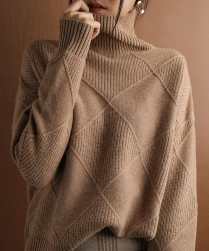 NANA WOOL SWEATER Brown
