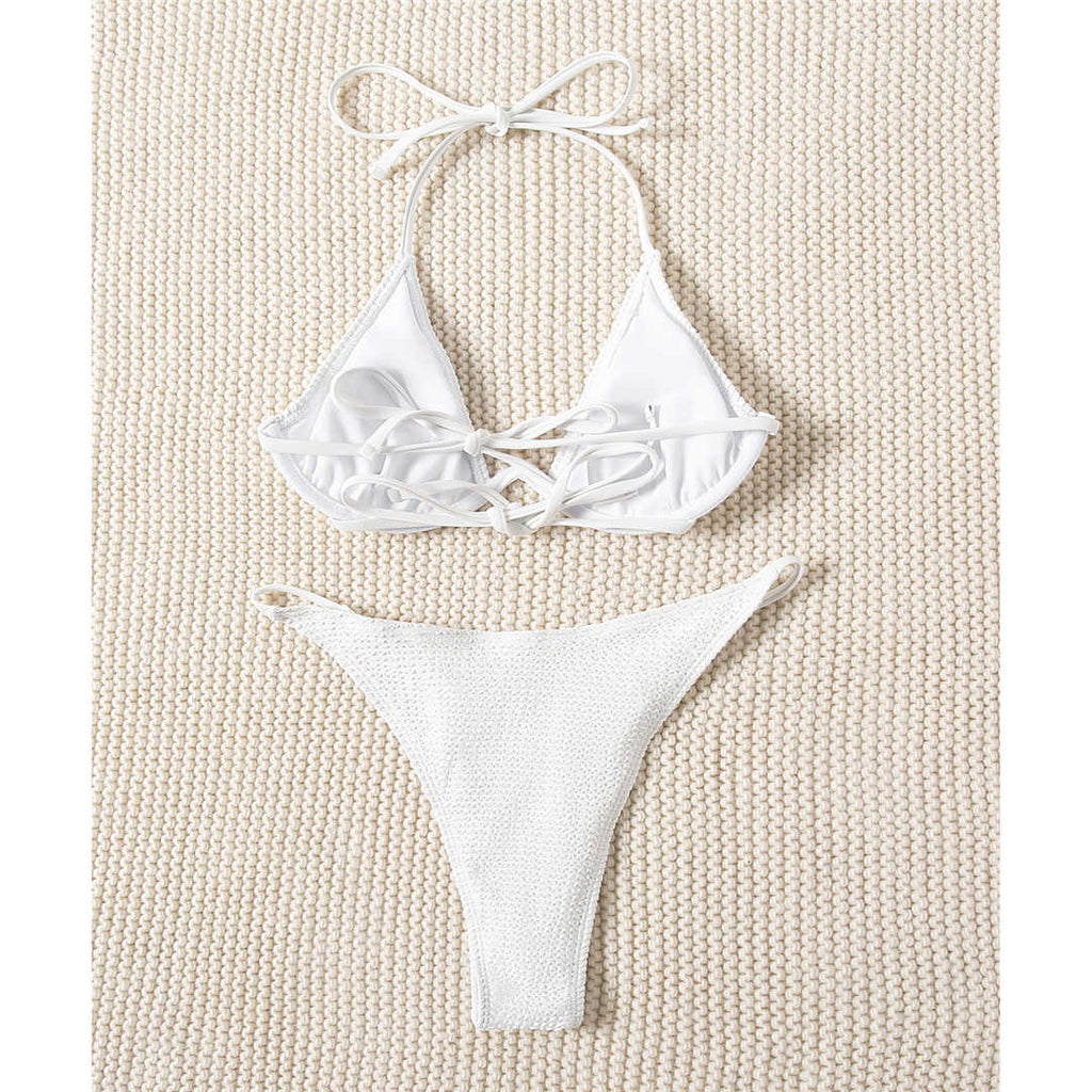 Halter V-Bar Underwired Bikini