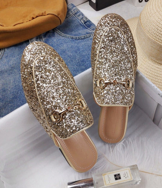 RAYA VINTAGE SLIPPERS golden