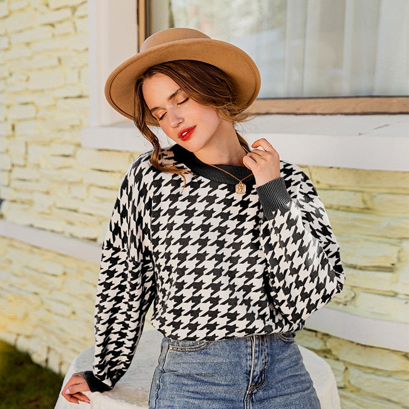Molly Houndstooth Sweater color 2