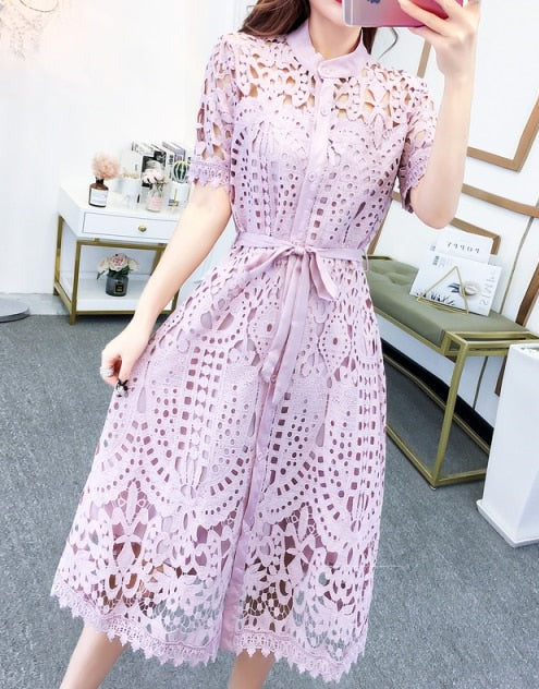 SAMANTHA LOVELY DRESS Lavanda