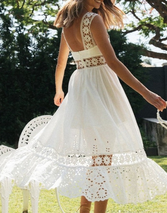 ROSABELLA DRESS White