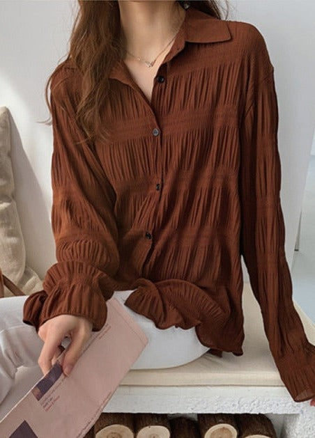 NEVIYA SHIRT coffee