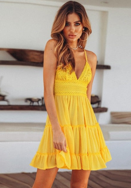 SHONNA MINI DRESS Yellow