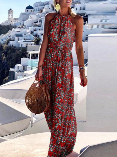 JESSICA BOHO DRESS Red