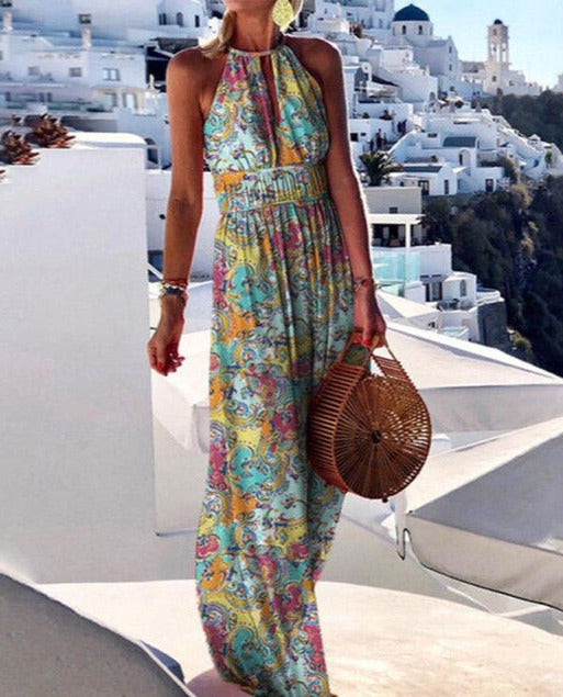 JESSICA BOHO DRESS Yellow