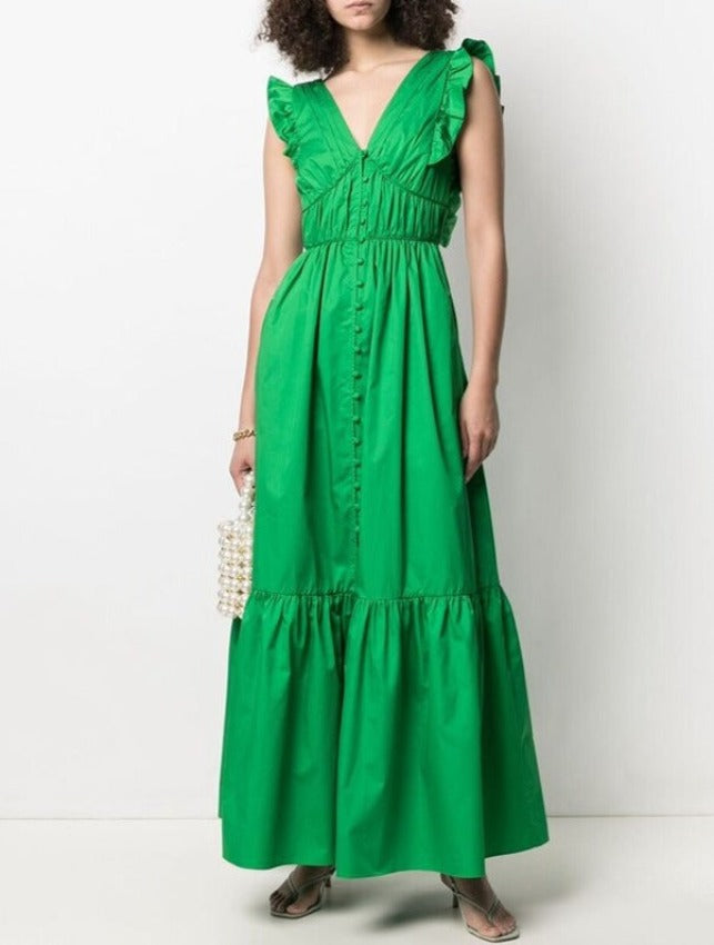 FELICITY DRESS Green