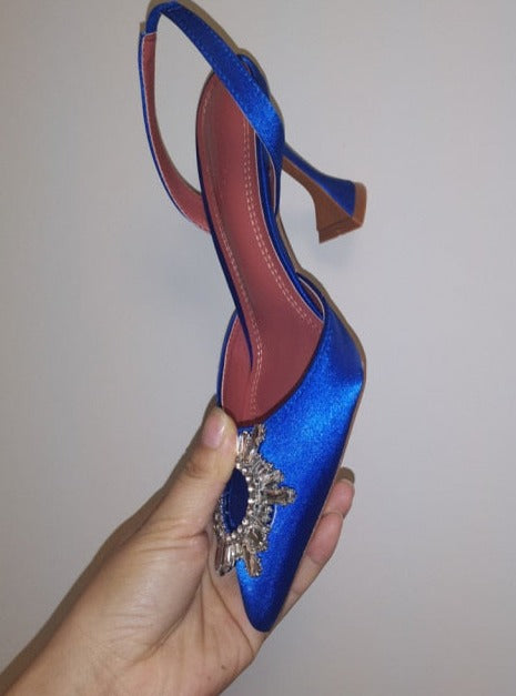 MYCUTURE HEELS Navy blue