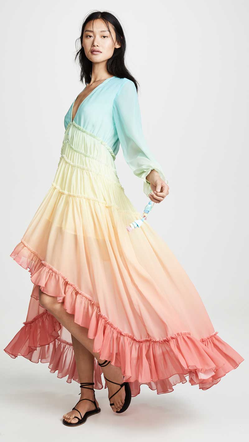RAINBOW-INSPIRED DRESS Rainbow