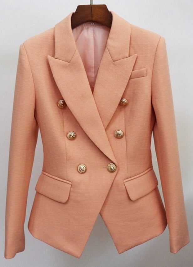 ANTONIA PINK NUDE BLAZER nude pink