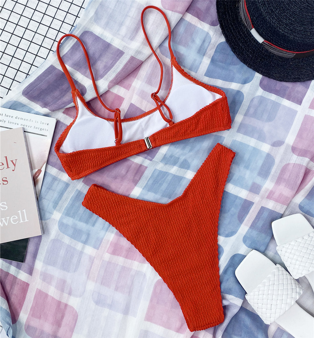 Ribbed Padded Bikini