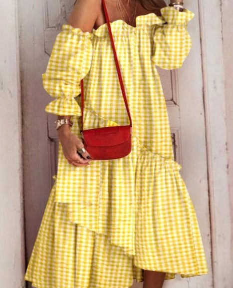 LAVANA DRESS /plus size/ Style 2 Yellow