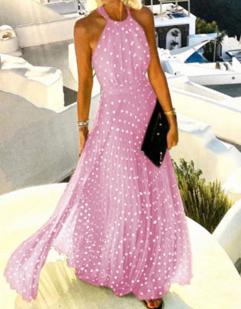ELVIRA ELEGANT DRESS Pink