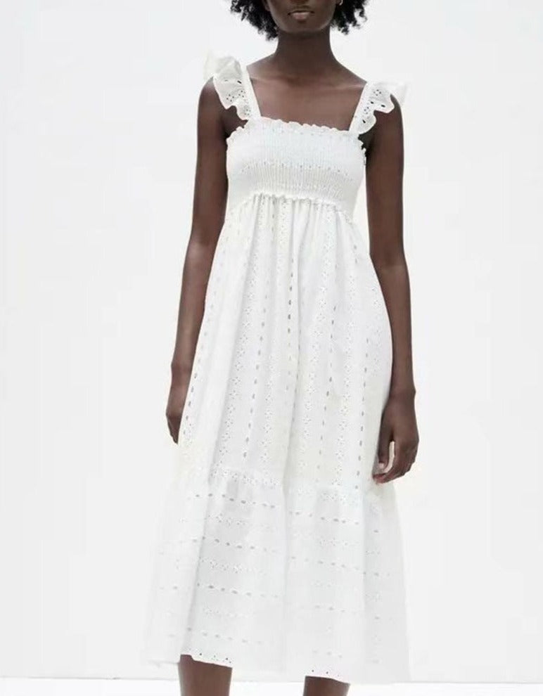 MORRCHIC DRESS Light Ivory