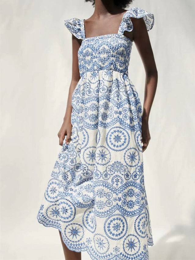 MORRCHIC DRESS Light Blue
