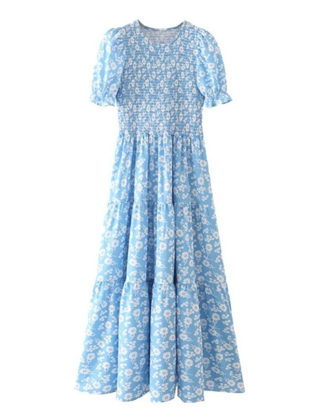 SONIA RETRO DRESS Light Blue