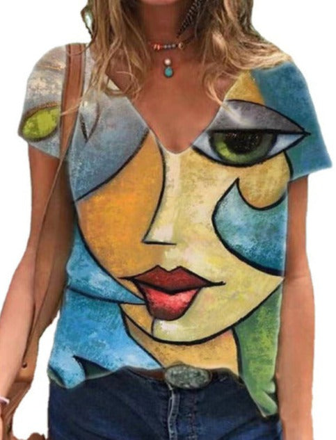 CHILESHE T-SHIRT Blue