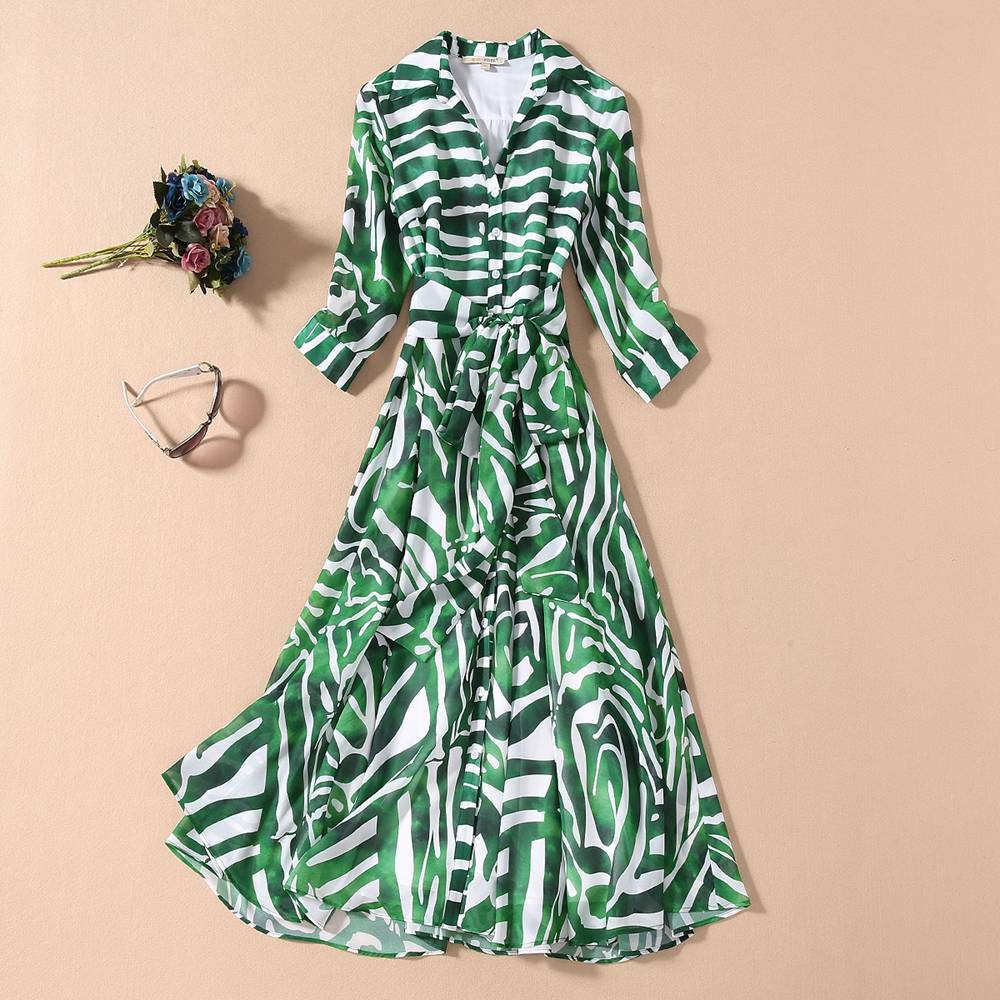 Vitalia Dress Green