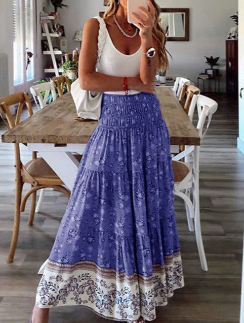 NEONILA SKIRT Blue