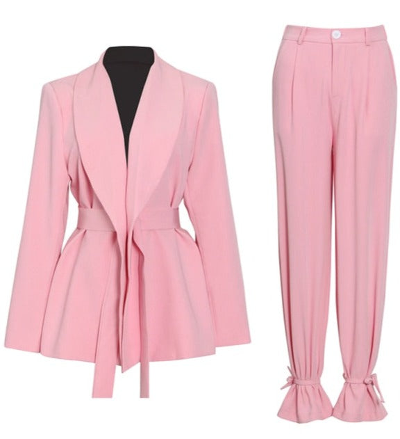 KAILA ELEGANT SUIT Pink