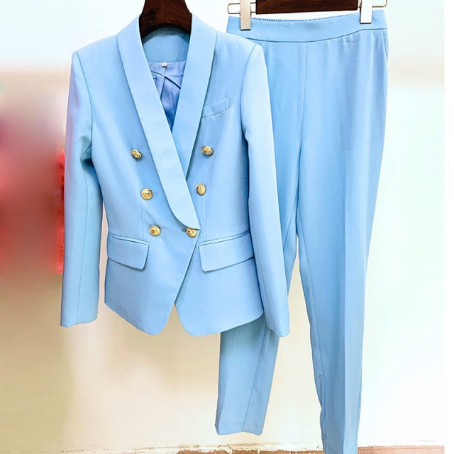 OKSY SUIT sky blue suits