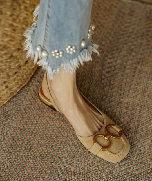 FEYA SLIP ON SANDALS khaki
