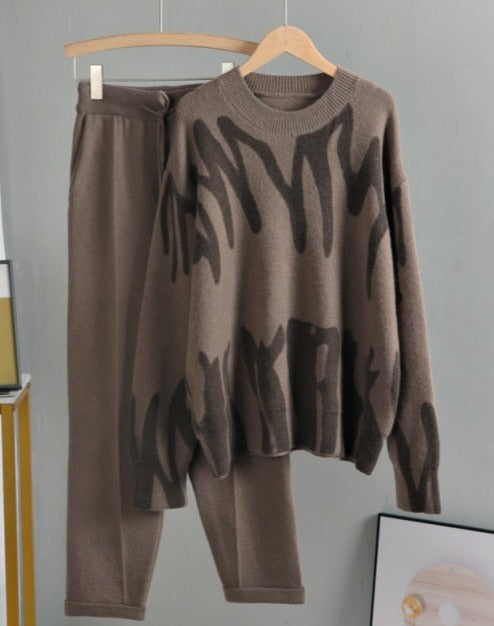 SARRA COZY SUIT One Size Coffee