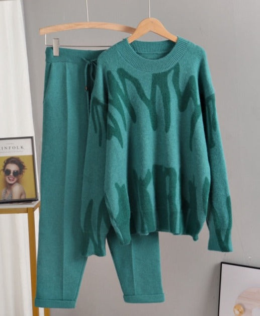 SARRA COZY SUIT One Size Dark Green