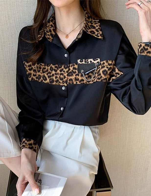 FRANCINE SHIRT Black