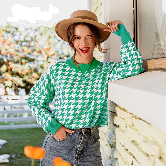Molly Houndstooth Sweater color 7