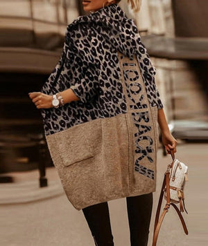 EMILY KNIT CARDIGAN Leopard