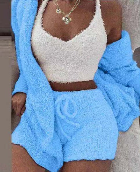 MY FLUFFY SET Blue