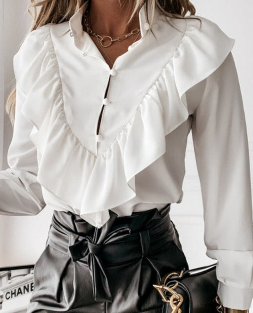 SARRA BLOUSE Pure White
