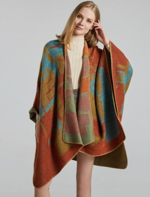 ISABEL CAPE SCARF 33 One Size