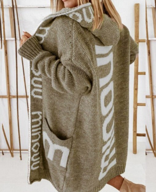 EMILY KNIT CARDIGAN Curry