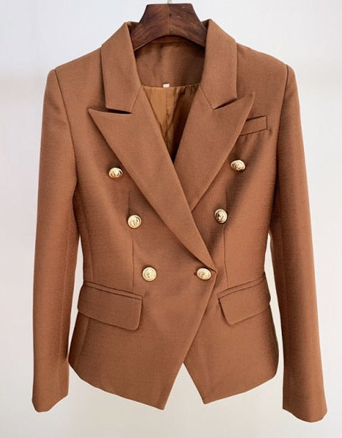 NASTASIA BLAZER Chocolate
