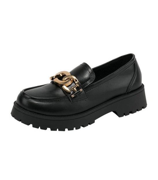 TARIYA PLATFORM LOAFERS Black
