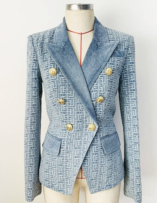CHLOE DENIM BLAZER Denim