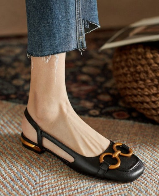 FEYA SLIP ON SANDALS black
