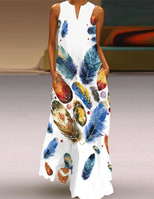 QANNA MAXI DRESS White Bir