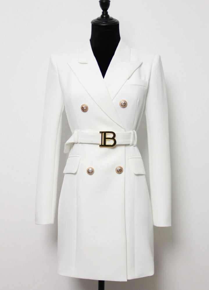 BRIANNA DRESS JACKET White