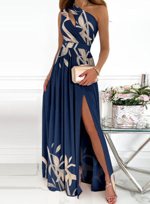 LORRA FLORAL DRESS Blue hua