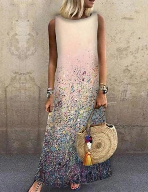DIANA LONG DRESS Pink