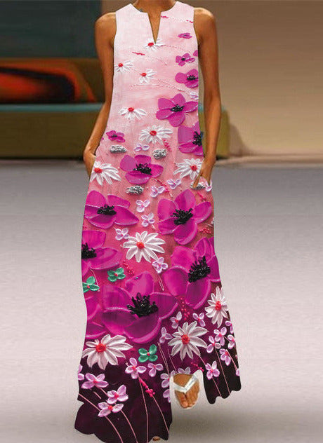 ILANA MAXI DRESS Rose