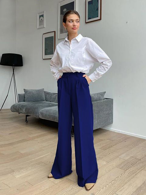 CAROL PANTS Dark Blue